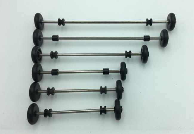 Martinoli Double Action seat axles (with wheels) image