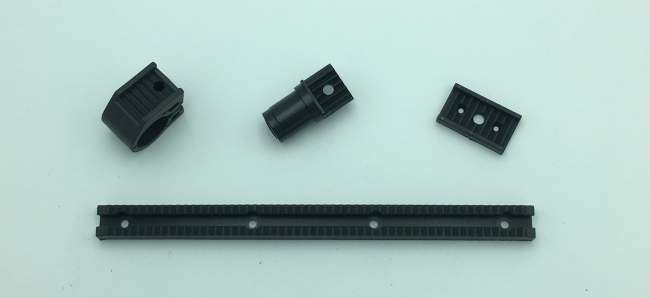 Martinoli - Shark Tooth - stretcher track and fittings image