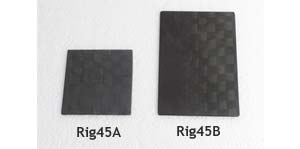 Rigger Plates for saxboards, 2x70x100mm, un-drilled image