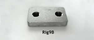 C Bracket plate for back rigger image