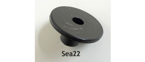 Deck insert for seat rail bolt holes image