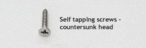 Self Tapping Counter Sunk Head image